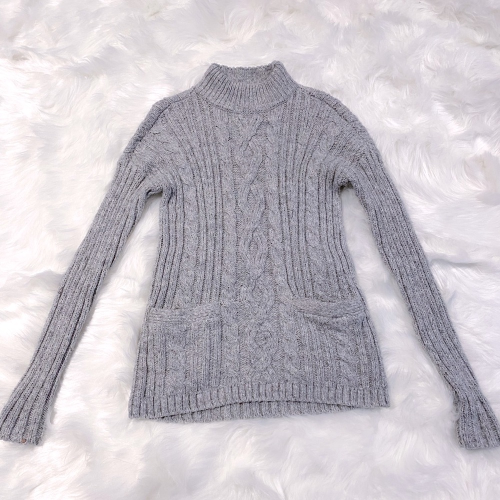 Knit Turtleneck Sweater
